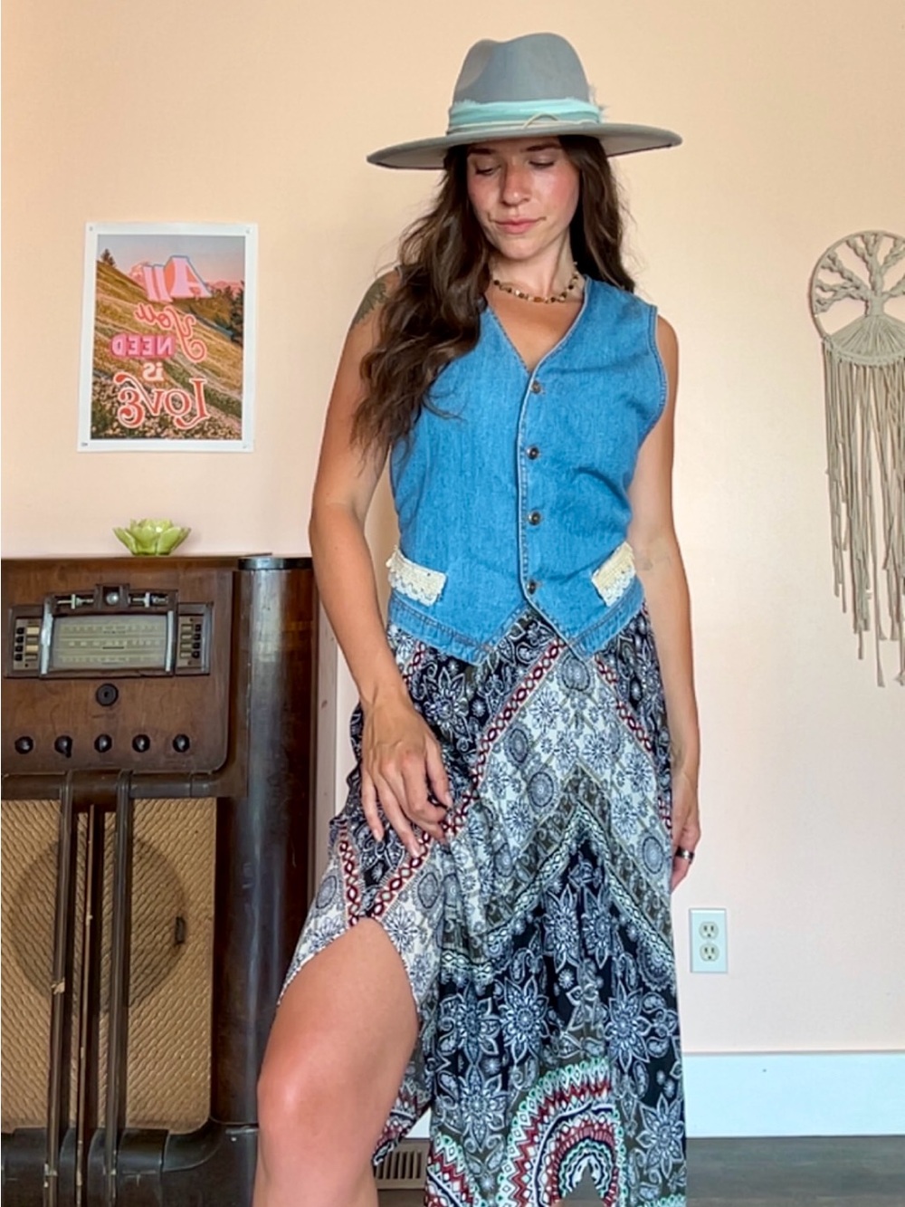 Upcycled Vintage Vest